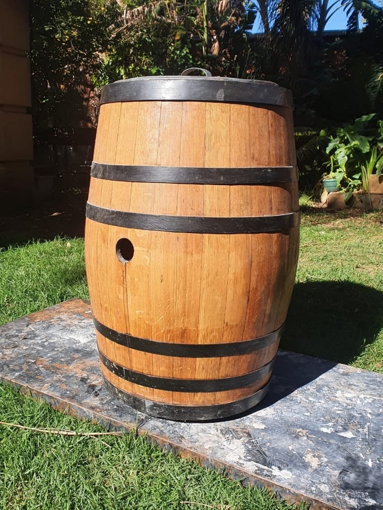 Custom Oak Barrel Smoker - Big George Custom Smokers